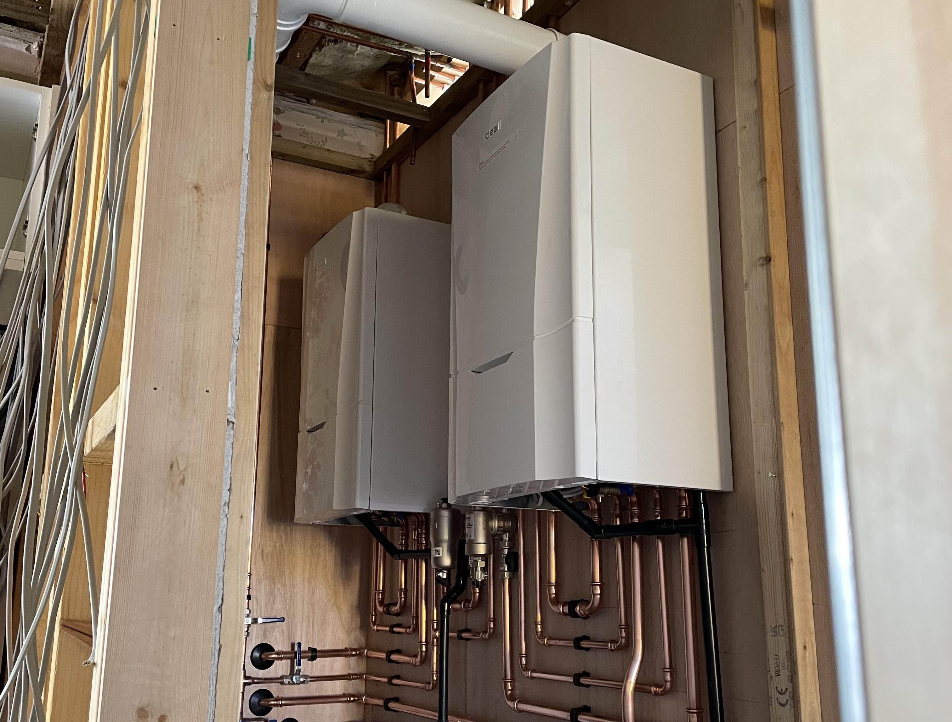 Boiler relocation process in London